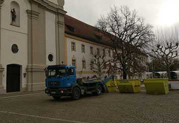 Transport Containerdienst Silo Kühltransport Langenbach Freising Gmach